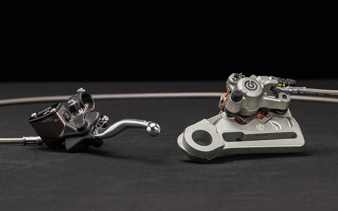 Complete rear hand brake kit