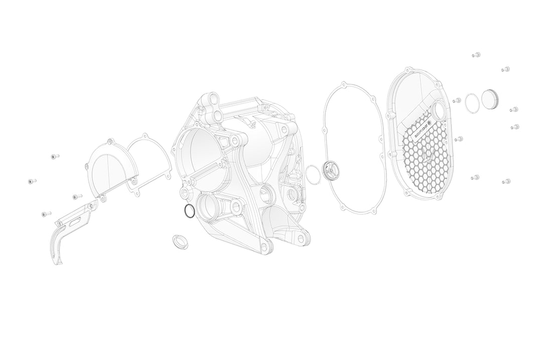 Countershaft Sprocket Side O-Ring