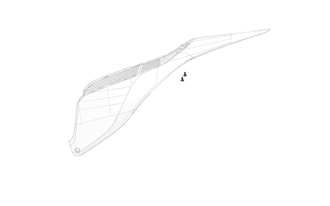 Rear spoiler screw